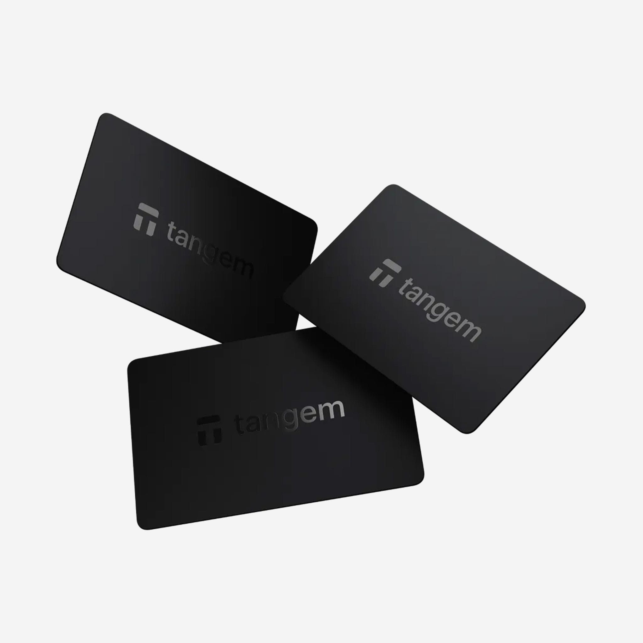 Billetera Tangem · Juego de 3 tarjetas